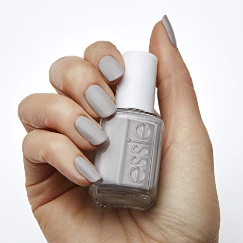 Essie Nagellack für farbintensive Fingernägel, Nr. 493 without a stitch, Grau, 13,5 ml – Bild 6