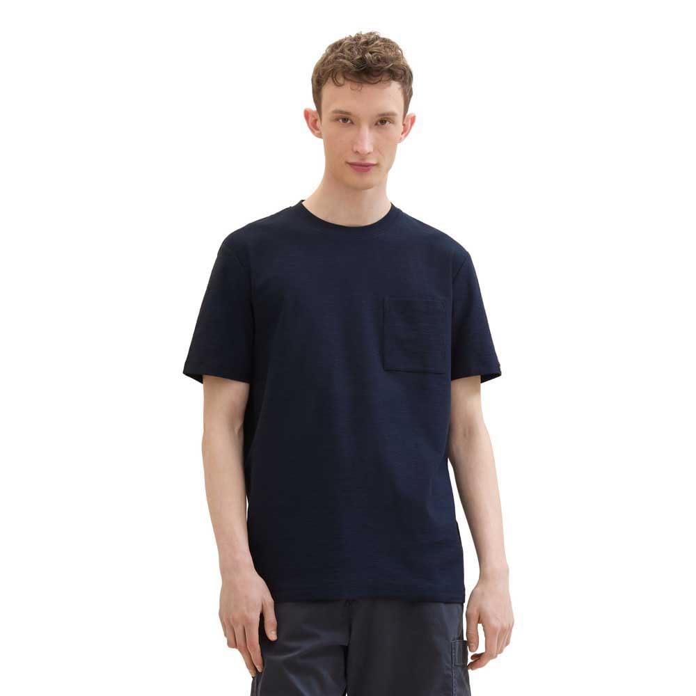 TOM TAILOR Denim Men's 1042058 T-Shirt, 10668 - Sky Captain Blue,