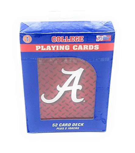 Image of Pro Specialties Group NCAA Unisex-Adult Diamond Plate Playing Cards