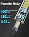 HYCHIKA Precision Screwdriver Set, Mini Electric Screwdriver 67-in-1 with 52 Magnetic Bits, 3 Torque Settings, LED Light & Rechargeable Repair Tool Kit for Computer Phone Camera