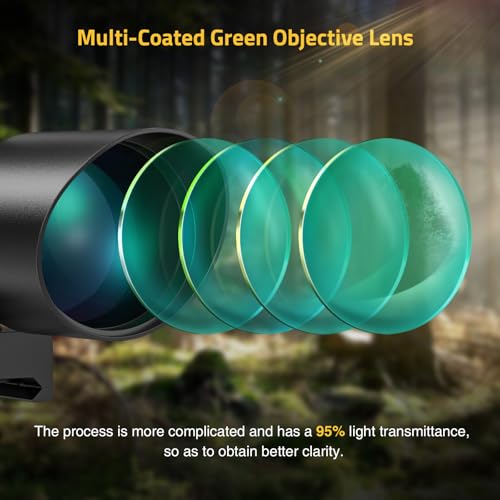 CVLIFE 2.5-10x40e Illuminated Rifle Scope