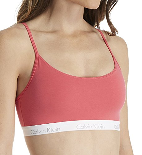 Calvin Klein Women's Ck One Cotton Unlined Bralette, Dessert Sunset, S