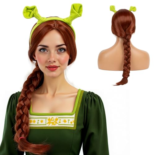Image of H&Bwig 60s Retro Beehive Wigs for Women 70s Classic Style Cosplay Wig (Reddish Brown)