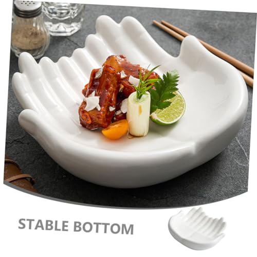 Plato de cerámica estilo japonés para sushi y postres miniatura 5