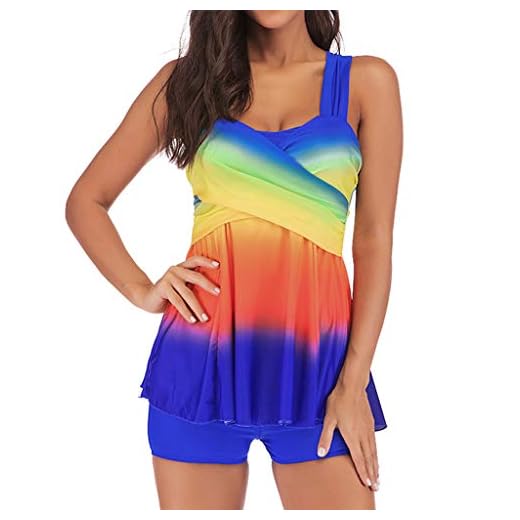 Fannyfuny Bikini Set Damen Push Up Bauchweg Strapsen Oberteile und Badeshorts Hawaii Tankini Badeanzug Beachwear Zweiteiler Bademode mit Bügeln UV Schutz Mode Drucken Strandmode Schwimmanzug 4 Fannyfuny Bikini Set Damen Push Up Bauchweg Strapsen Oberteile und Badeshorts Hawaii Tankini Badeanzug Beachwear Zweiteiler Bademode mit Bügeln UV Schutz Mode Drucken Strandmode Schwimmanzug