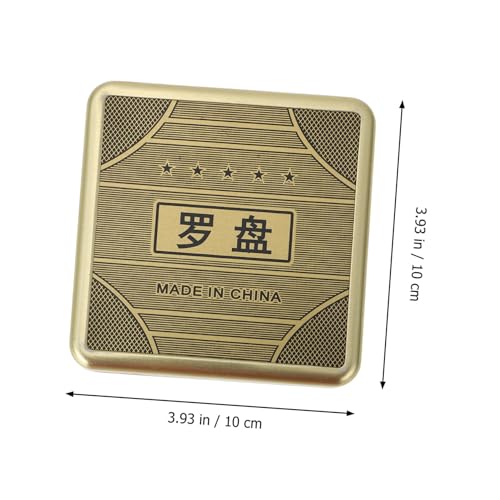 Brújula Feng Shui pequeña de aleación 10 cm para camping miniatura 2