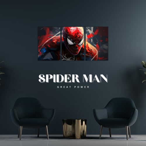 Trocshop Spider Man Split Wall Poster Set of 3 Pack of 3 - Image 6