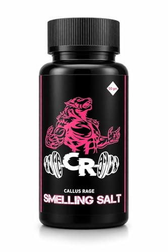 Image of Callus Rage Ammonia Smelling Salt 50g for Gym Powerlifting and Combat Sports, Pre Lift Inhalant for Athletes, Beast Mode Smelling Salt for Training