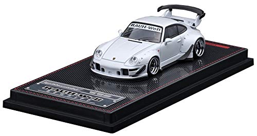 ミニカー Ignition model 1:64 RWB IG2363 1/64 RWB 993 Matte Purple With Mr. Nakai sitting on