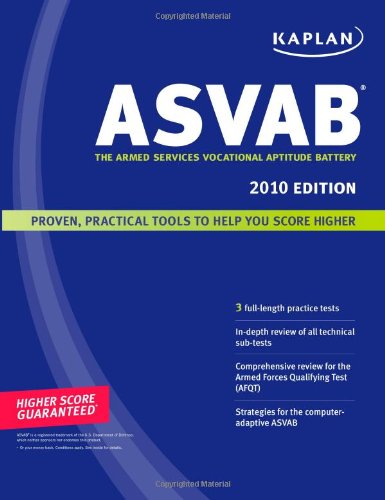 Buy Kaplan ASVAB 2010 Edition: The Armed Services Vocational Aptitude Battery (Kaplan ASVAB: The Armed Services Vocational Aptitude Battery) — BookShops.in
