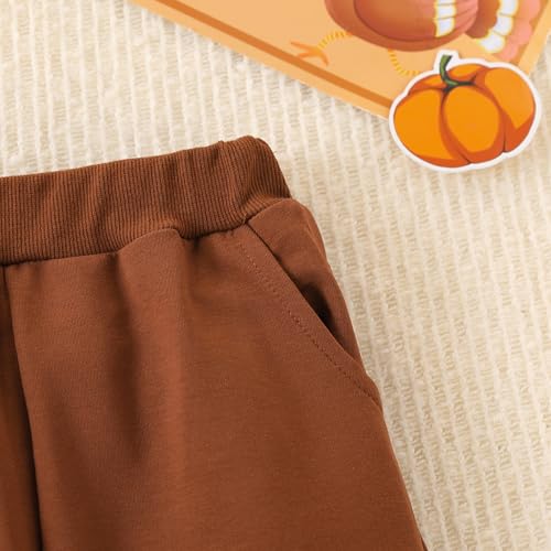 Image of Kids Boys Clothes Color Blocking Hoodie Sweatshirts and Pant 2Pcs Fall Outfits Set Size 5-10
