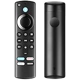 リモコン交換用 スマートテレビ対応 音声リモコン 音声認識機能付き プリセットAPPボタン搭載 ファイヤースティック TV 第1/2/3世代 4K Max/Lite/4K TV-Cube 汎用 リモコンのみ 日本語説明書付き 電池別売 PSE（日本電波認定証明書）認証済