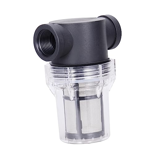 OSALADI 1 Pc Agua Filtros Bomba Entero Filtrar Universal Manguera Cubiertas De Drenaje Para Fregadero De Cocina Boquilla De Lavado De Doble Presión Dispensador Hundir Grifo Black