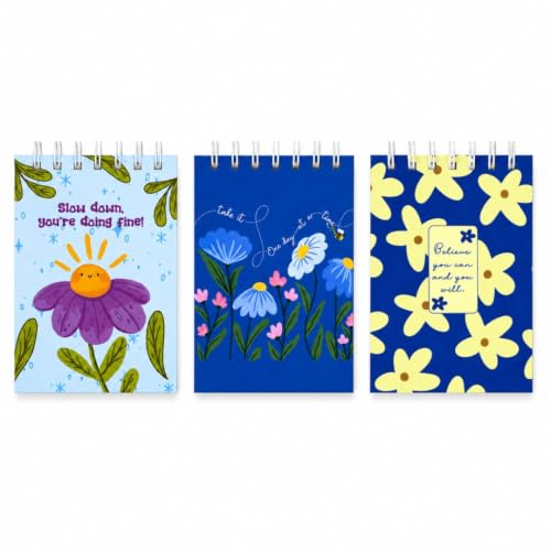 Image of A7 Pocket Notepad, Pack of 3, 160 Pages, Hardcover (Fall)