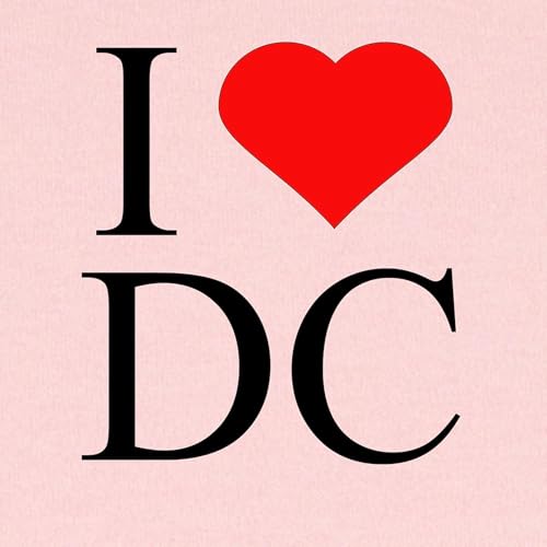 CafePress I Love DC Baby Blanket, Super Soft Newborn Swaddle2