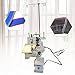 Seaming Machine, Professional 4 Thread Serger Overlock Sewing Machine 4-Line w/Foot Controller, 1200 stitches/minute overlocking machine FN2-4D+Pead