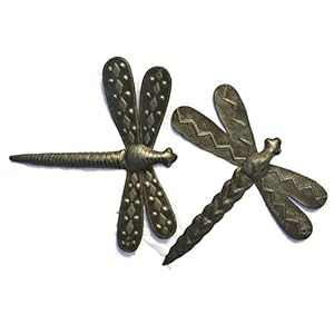 Gardendragonfliessetof2falldecorativeplaquesforindooroutdoorsmallornamentalwallplaqueshomedecorhandmadeinhaiti9x11inches Urban Country Home Decor Garden dragonflies set of 2 fall decorative plaques for indoor outdoor small ornamental wall plaques home decor handmade in haiti 9 x 11 inches urban country home decor