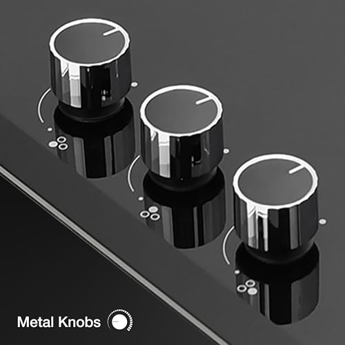 KAFF Built-in Hob/Hobtop 3 Burners with Auto Electric Ignition Glass Top, 60 CM, Brass Burners, Matt Enameled Pan Support, 8 MM Thick Toughened... - Image 7