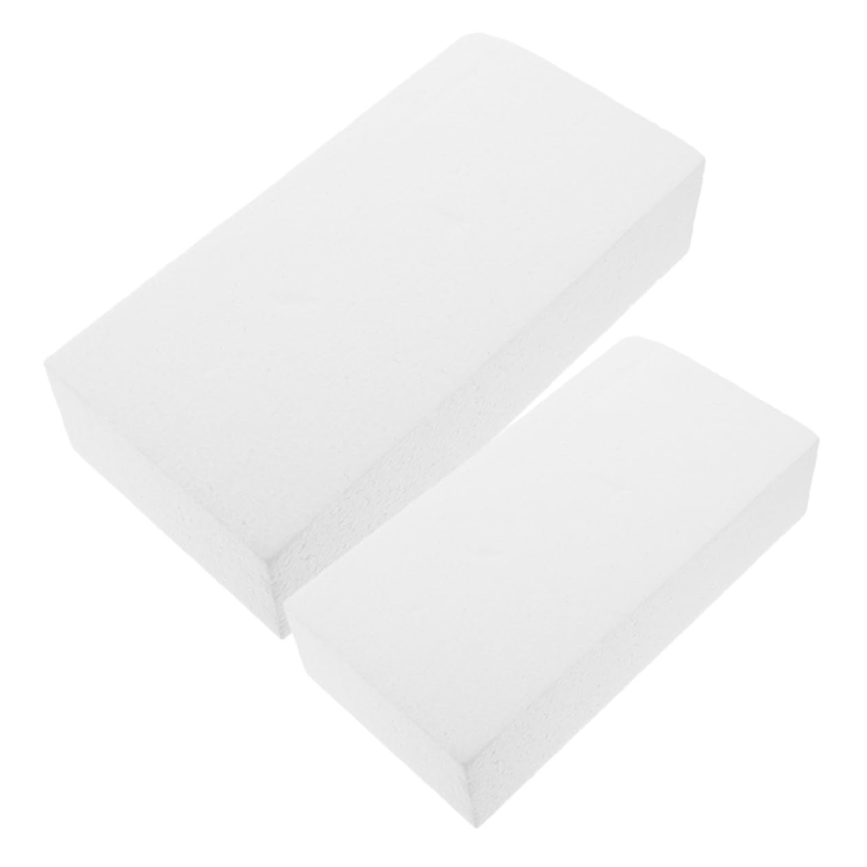 NUOBESTY 5 Sätze Rechteckiger Schaumstoffblock Schaumstoffblöcke Wasserband Spender Doppelt Hochzeitslaken Hochzeitsbingo Basteln Mit Hochzeitsschäumen Schaumstoffwürfel Weiß 2 Stück * 5