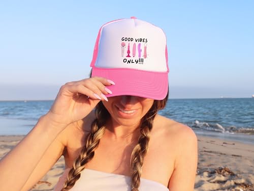 Gorra Trucker para Mujer Good Vibes ONLY Tamaño Único miniatura 3