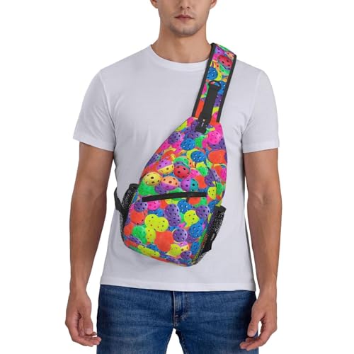 Mochila urbana unisex con diseño Pickleball Colors miniatura 7