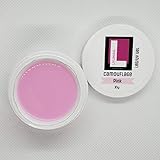 LYUNAIL Professional Camouflage Gel, Gel Nails, Color Base Gel, Strengthening nails, Nail Extension, Builder Gel, Gel LED/UV, large volume 30ml, nail art, nail modeling, nail styling (30 ml, Pink)