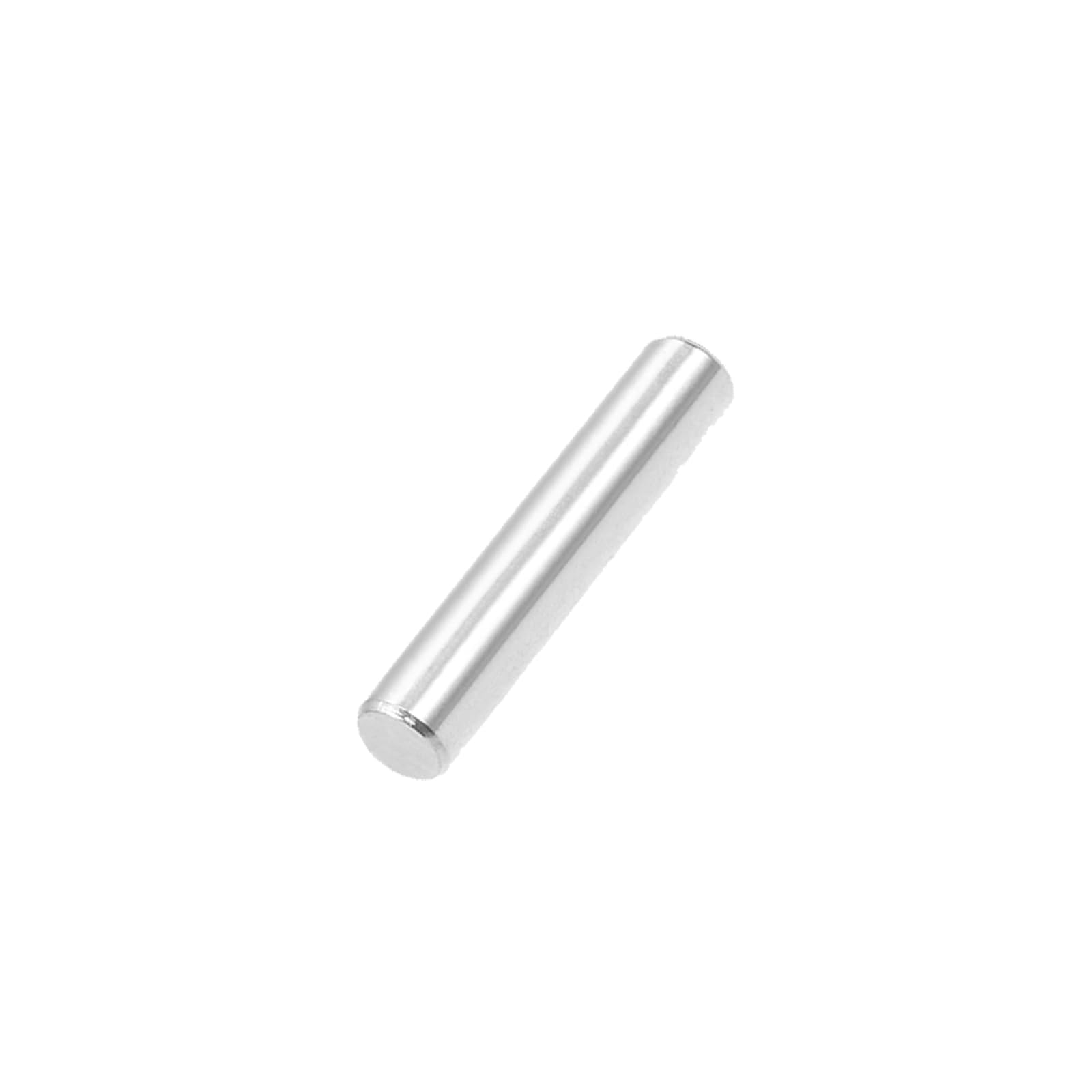 QUARKZMAN 5mm x 30mm Tassello Perni, Acciaio inossidabile x 10pz Cilindrica Perno，Spina Centraggio Perno di Supporto in Metallo per Fissaggio meccanico Industria, [Argentato]