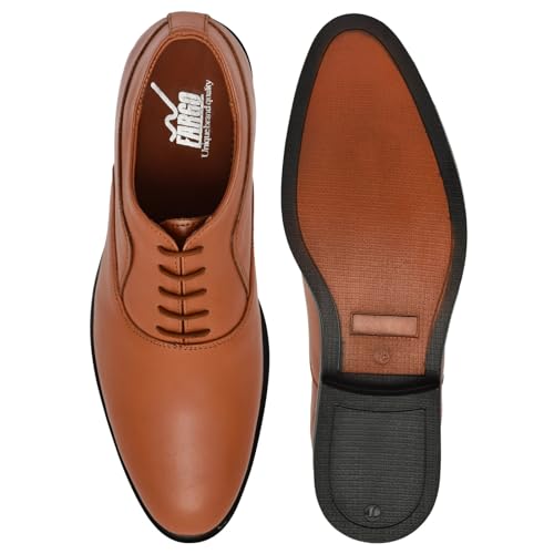 Image of FARGO Boss-01 Formal Laceup Shoes for Men | Comfortable Walking | Classic Design & Breathable | Men's Office Dress Formal Shoes