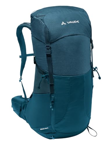 VAUDE Wanderrucksack Brenta 36+6l, wasserdichter Rucksack Damen & Herren, komfortabler Trekkingrucksack mit integrierter Regenhülle, praktische Fächeraufteilung