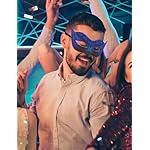 SIQUK 8 Pieces Couple Masquerade Masks Set Venetian Party Mask Costume Mask - Image 5