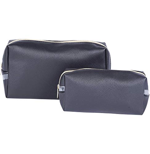 Necessaire para cosméticos, Kit Com 2, Sestini, Feminino, Preto