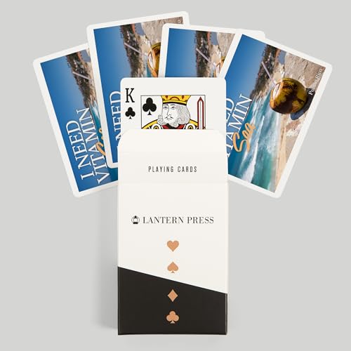 Lantern Press Naipes Póker 52 Cartas Puerto Rico miniatura 6