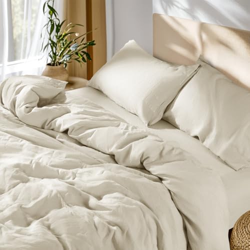 SONORO KATE 100% French Linen Duvet Cover King Size...