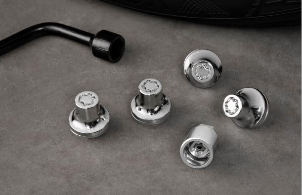 Toyota Chrome Wheel Locks, Security Lock Set, PT276-34230-00