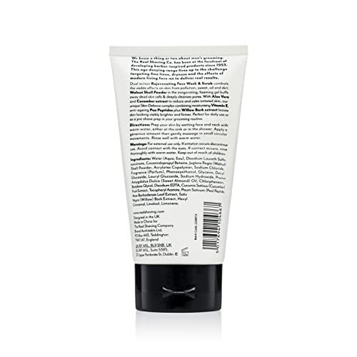 The Real Shaving Company Rejuvenating Wash Face And Scrub 180g - Image 3