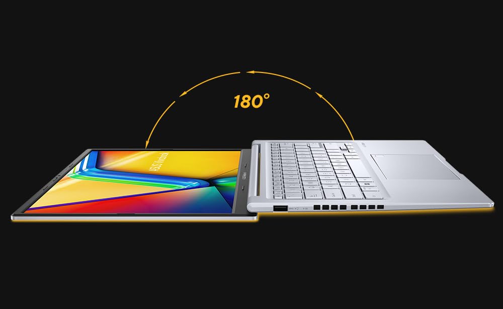 ASUS Vivobook 16X K3605ZU#B08HMMD37W, Notebook in alluminio 16" Anti-glare, 144Hz, Intel Core i7-12700H, RAM 16GB, 1TB SSD PCIE, NVIDIA® GeForce RTX™ 4050, WIN 11 HOME, Argento