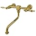 Kingston Brass KS1212NL Heritage Bathroom Faucet, Polished Brass