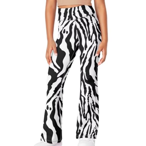 Image of Girls Flare Leggings 5-14T Cute Bell Bottoms for Girl Yoga Pants for Gym