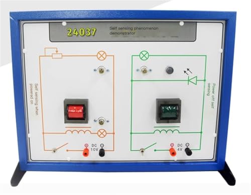 Demostrador del fenómeno de autoinducción de Equipos eléctricos con Pantalla LED y autoinducción de Encendido y Apagado