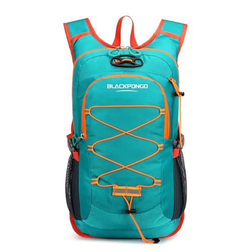 Blackpongo Cycling Backpack 25L Lightweight Hiking Backpack Men Women Waterproof Camping Daypack Outdoor Travel Daypack (Green)