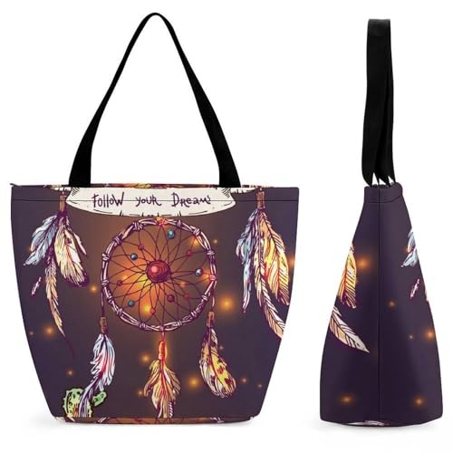 Sac de shopping attrape-rêves pour vos voyages et escapades citadines chic