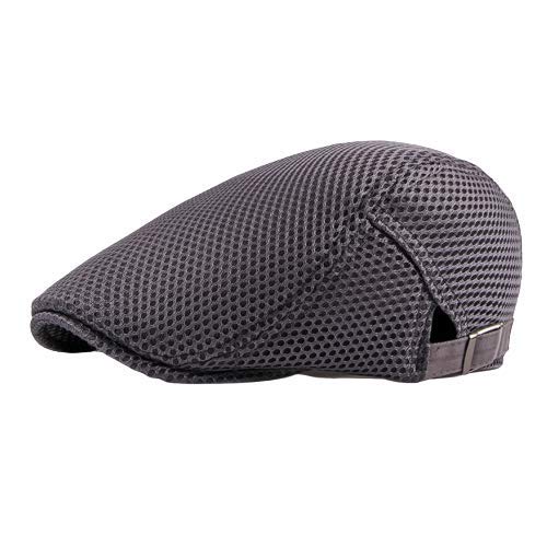 Bone Boina Italiana Top Super Leve e Arejada Envio Imediato (Ajustável, Cinza)