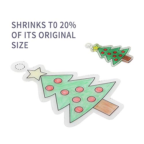 Auihiay 20 fogli di plastica termoretraibile