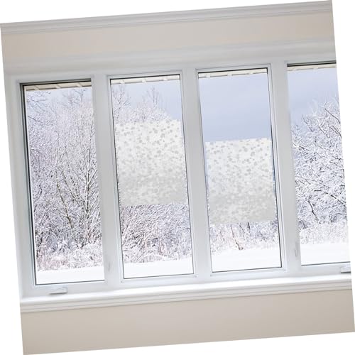 Película decorativa para ventana blanca 200x44 cm miniatura 3