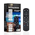 UltraPro OneTouch Universal Remote Control for Samsung TV, LG Universal Remote Control for Smart TV, Roku Remote Replacement, Vizio, Sony, Backlit, Black, 83758