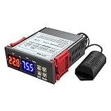 Este controlador de humedad de temperatura admite la calibración de temperatura y humedad, que es conveniente