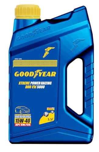 Image of GOODYEAR 3.5 Ltrs 15W40 API SM /CH Xtreme Power Racing Duo FX 5000 Premium Semi-Synthetic Multigrade Engine Oil | High Performace Engine Oil For Petrol, Diesel & CNG Engines