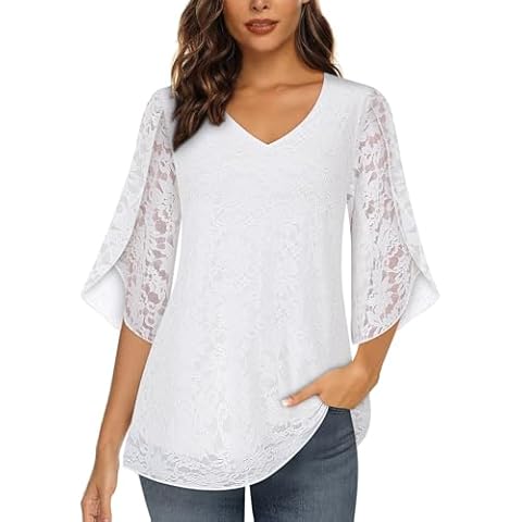 Tunique ample Syphiby, blanc, XXXL Cover