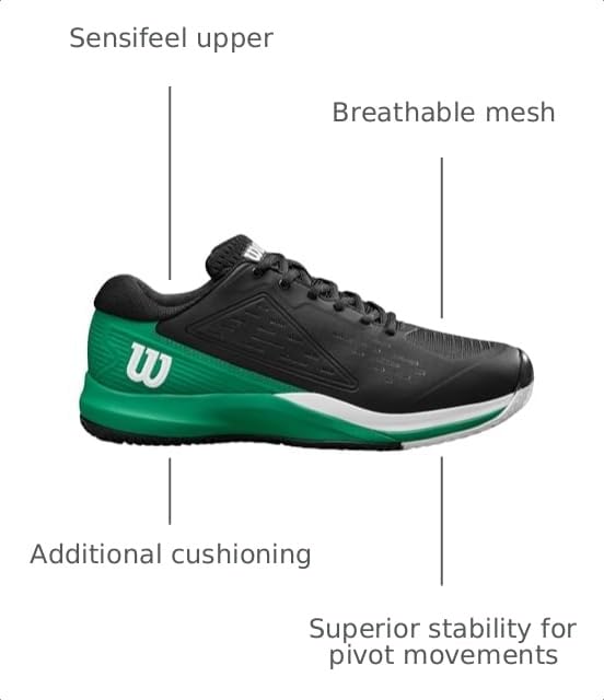 Image of WILSON Men's Rush Pro Ace Tennis Shoes