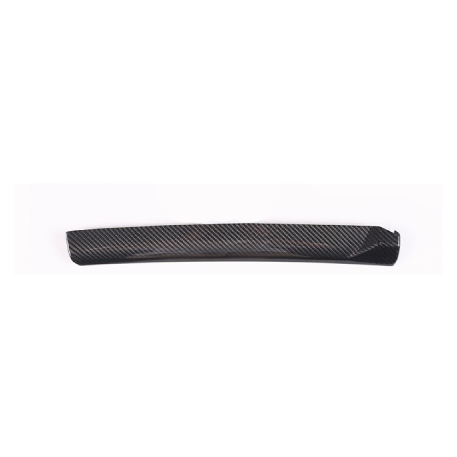 VNHLOTVJL Car LHD Center Console Panel Decoration Cover Trim Accessories Compatible for BMW 5 Series G60 2024+ Real Carbon Fiber(2Type)